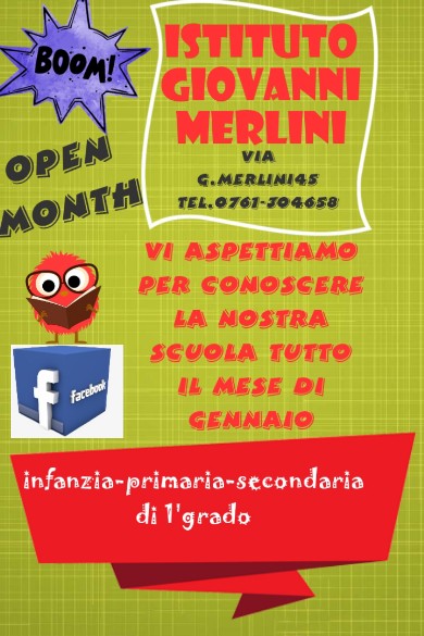 Istituto Giovanni Merlini - Open Month